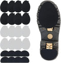 24 Piezas 12 Pares de Almohadillas Antideslizantes para Zapatos, Stickers Autoadhesivos para Suelas, Reducción de Ruido y Protección de Goma - imagen 1
