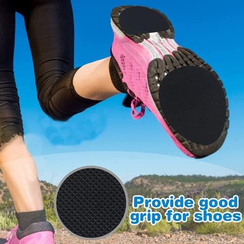 24 Piezas 12 Pares de Almohadillas Antideslizantes para Zapatos, Stickers Autoadhesivos para Suelas, Reducción de Ruido y Protección de Goma - imagen 7