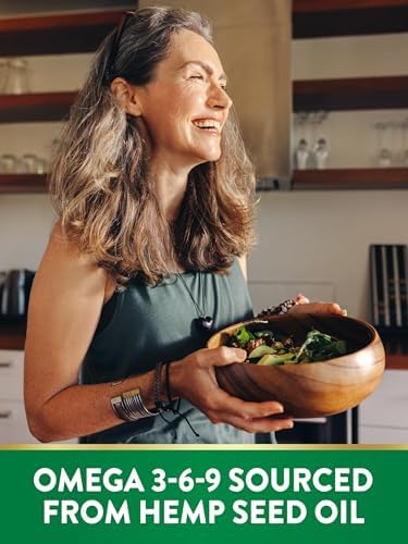 Softgels de Aceite de Cáñamo Nature's Truth | 1400mg | 60 Cápsulas | Omega 3 6 9 | Prensado en Frío | Suplemento Sin OGM y Sin Gluten - imagen 4