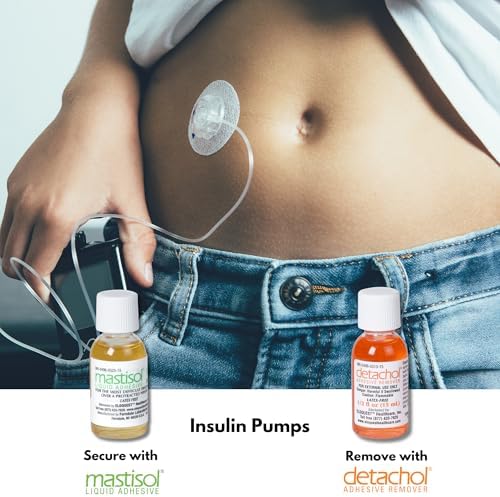 Desengrasante Detachol – Botella de 15mL para la Remoción Segura y Fácil de Adhesivos Médicos, Vendas y Cinta para la Piel – Sin Alcohol ni Acetona – - imagen 3