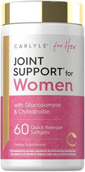 Carlyle Soporte Articular para Mujeres | 60 Cápsulas Blandas | Complejo con Omega-3 y Péptidos de Colágeno | Sin OGM, Sin Gluten - imagen 1