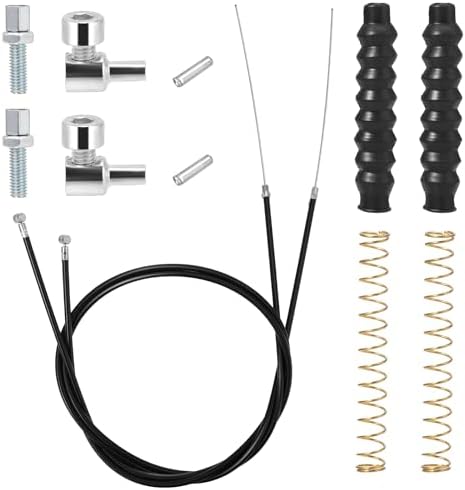 Repuesto de Cable de Freno para Andador, Paquete de 2, Cable de 41 para Silla de Ruedas Plegable, Piezas Universales (14 Pzs, 1 Par) - imagen 1