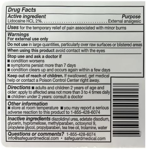 Spray Antibacterial para Quemaduras, Botella de 2 Onzas, Paquete de 2, MS-46410 - imagen 3