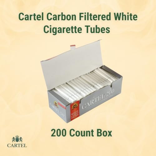 Tuberías de Cigarrillos Cartel Filtradas de Carbón - 200 Piezas, 84mm - imagen 4