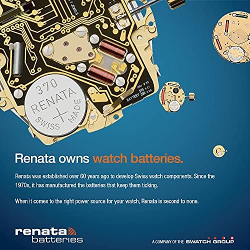 Baterías de botón Renata 3 394 para relojes - imagen 3
