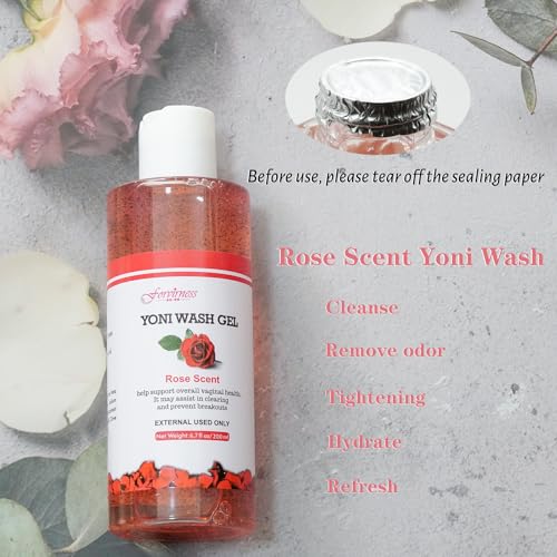 Set de Aceite Natural para Yoni y Jabón Íntimo, Lavado Vaginal con pH Balanceado - 1 fl. oz de Aceite Femenino y 6.7 fl. oz de Limpiador Íntimo - imagen 4