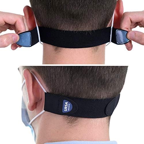 Soporte para Mascarilla URSA Maskie | Ultra Ligero y Transpirable | Ajustable con Cinta | Extensor Reutilizable Cómodo | Protege las Orejas del - imagen 1