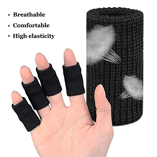 Mangas para Artritis de Dedos (30 Pzs), Soporte Elástico para Pulgar, Protector de Compresión para Alivio del Dolor Articular, Cinta Transpirable - imagen 4