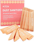 Desinfectante para Copa Menstrual Pixie Cup Dust - Limpiador de Disco Menstrual + Copa Menstrual - Solo agrega agua - Solución portátil para el - imagen 1