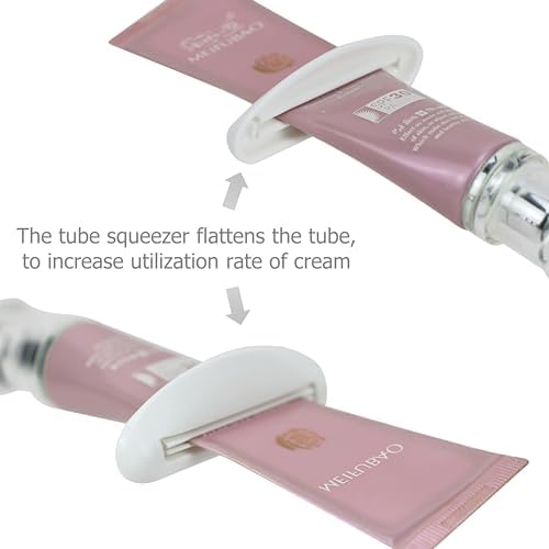 EIKS 6 Sets de Clip Exprimidor para Tubos de Pasta de Dientes, Crema de Manos, Pintura y Cosméticos, Fácil de Usar y Reduce Desperdicio - imagen 5