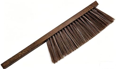 Escoba de Mano de Madera con Cerdas Suaves para Limpiar Interiores y Exteriores, Ideal para Autos, Porches y Aceras - imagen 1