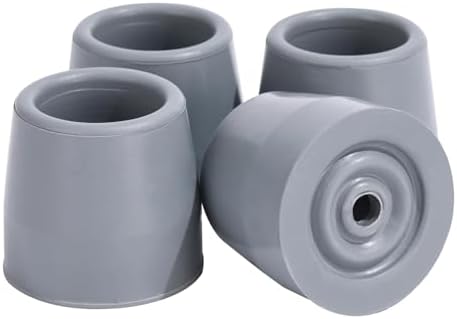 Puntas de Goma Reemplazo 4PCS 1 1/8'' para Andadores, Baños, Sillas de Ducha y Más - Alta Resistencia - imagen 1