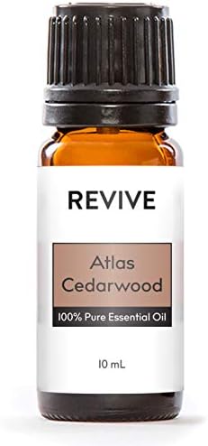 Aceite Esencial de Madera de Cedro Atlas de Revive Essential Oils - 100% Puro, Grado Terapéutico, Ideal para Difusor, Humidificador, Masaje, - imagen 1