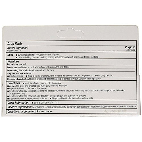 Crema de Clotrimazol 1 Oz. para Pie de Atleta - imagen 2