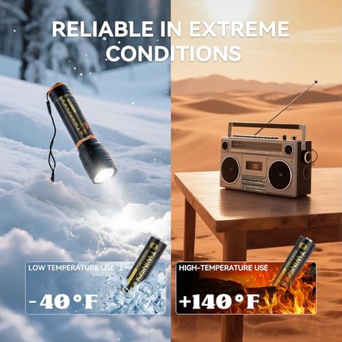 Baterías Recargables TWINSDUCK AA 8 Piezas, 2800mAh NiMH Pre-Cargadas para Control Remoto, Relojes, Juguetes, Linternas y Controladores de Juegos - imagen 3