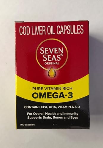Aceite de hígado de bacalao Seven Seas, 100 cápsulas - imagen 5
