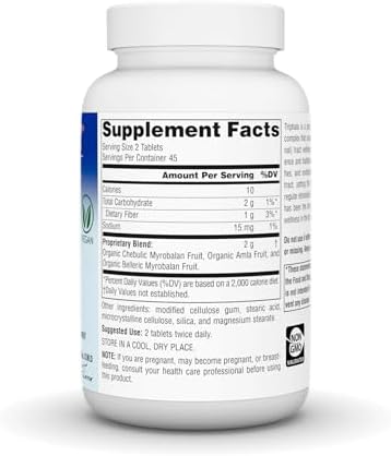 Triphala 1000mg de Planetary Herbals - 90 Tabletas - imagen 3