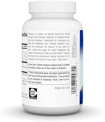 Triphala 1000mg de Planetary Herbals - 90 Tabletas - imagen 4