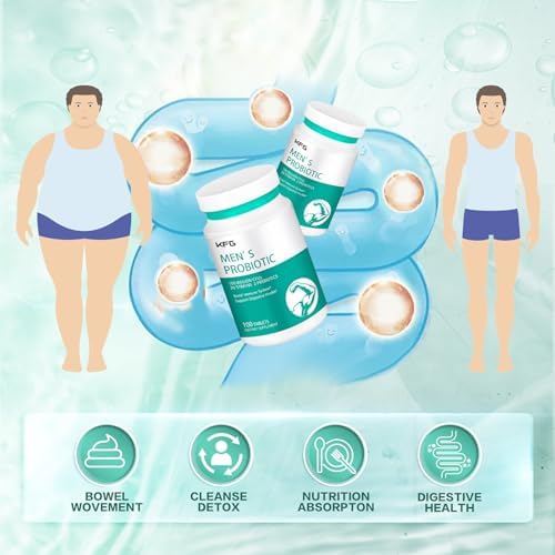 Suplemento Probiótico KFG 100 Mil Millones CFU, 20 Cepas, 2 Prebióticos y Enzimas Digestivas, Apoya Digestión, Inmunidad y Salud Intestinal, 100 - imagen 7