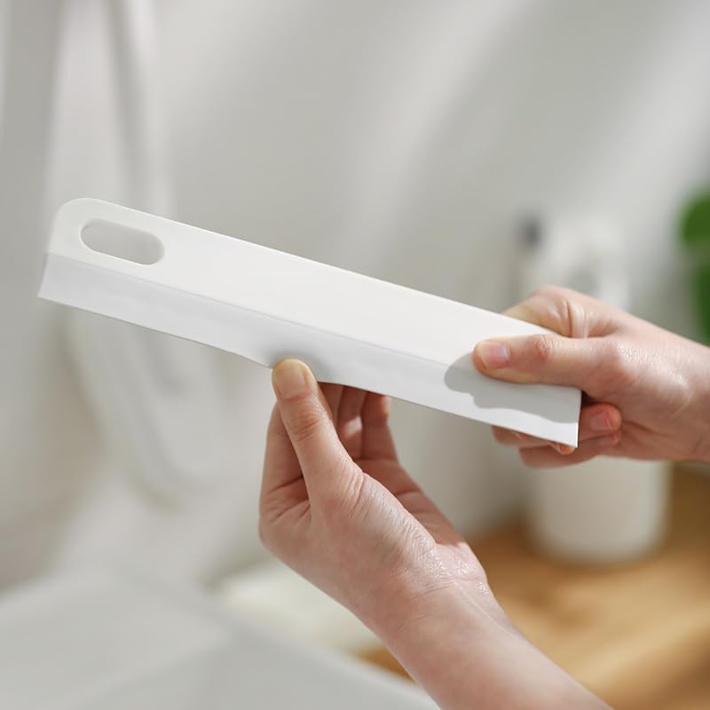 Mini Limpiador de Ventanas de Goma Suave - Raspador para Cristales, Puertas de Ducha, Espejos, Baño, Encimeras de Cocina y Parabrisas de Auto - imagen 4