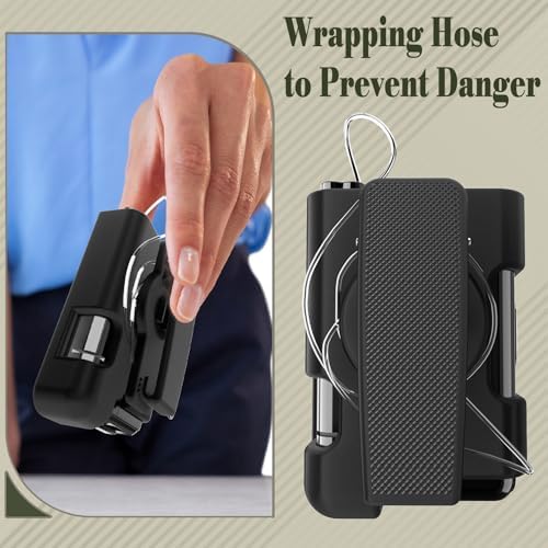 Funda Auriomuse para Bomba t:slim X2, con clip rotatable 360°, accesorios duraderos en color negro, soporte para bombas de insulina t:slim X2, - imagen 5