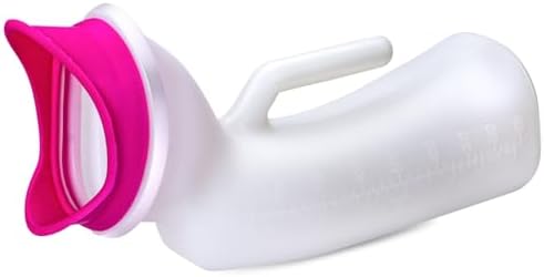 Orinal portátil unisex de 1000ml para mujeres y hombres, dispositivo de orina para viajes, camping y emergencias, ideal para ancianos e incontinencia. - imagen 1
