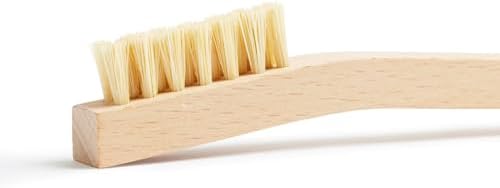 Set de Cepillos de Utilidad Otter Wax | 2 Piezas | Cepillo de Cerda de Caballo + Cepillo de Limpieza Tampico | Herramientas Naturales para Cuidado de - imagen 3