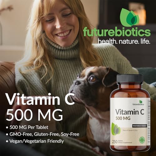 Futurebiotics Vitamina C 500mg No Transgénica, 250 Tabletas - imagen 3