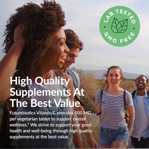 Futurebiotics Vitamina C 500mg No Transgénica, 250 Tabletas - imagen 4