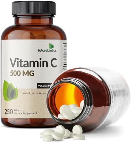 Futurebiotics Vitamina C 500mg No Transgénica, 250 Tabletas - imagen 6