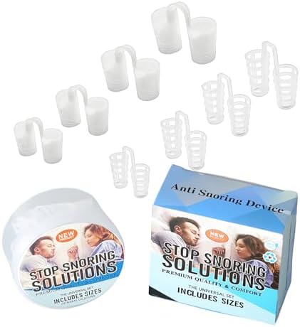 Dispositivos Antisnoring Sinlxcoy 8 Piezas - Válvulas Nasales/Dilatadores Nasales para Dormir y Respirar, Abre Nariz para Dejar de Roncar, Efectivos - imagen 1