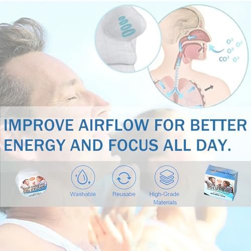 Dispositivos Antisnoring Sinlxcoy 8 Piezas - Válvulas Nasales/Dilatadores Nasales para Dormir y Respirar, Abre Nariz para Dejar de Roncar, Efectivos - imagen 4