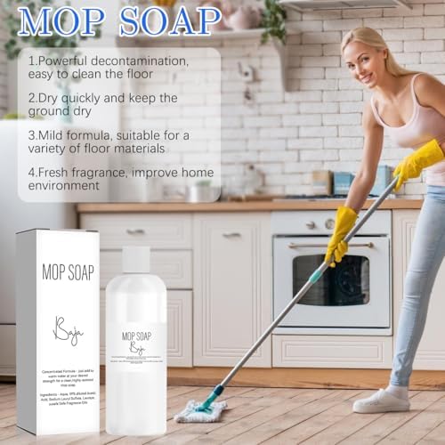 Jabón para Trapeador Compensai para Limpieza de Pisos, Jabones Aromatizados R y W, Mavwicks, Suministros de Limpieza Multisuperficie para Baño y - imagen 2