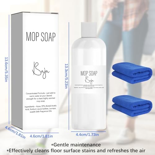 Jabón para Trapeador Compensai para Limpieza de Pisos, Jabones Aromatizados R y W, Mavwicks, Suministros de Limpieza Multisuperficie para Baño y - imagen 6