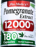 Suplemento de Extracto de Granada FITO MEDIC'S Lab, 180 Cápsulas, Fórmula Herbal - imagen 1