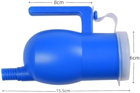 Tubo de Repuesto de Plástico Corrugado Claro Apoesar de 1.6M/63 pulgadas para Sistema de Orinal Masculino - imagen 2