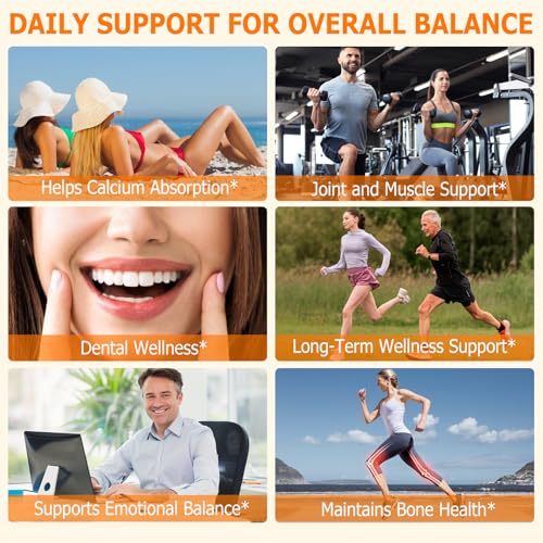 Vitamina D3 K2 10000 UI con 200 mg, Cápsulas de Vitamina D3 y K2, Complejo 2 en 1 con Aceite de Coco Virgen, 120 Softgels, Fáciles de Tragar y No OGM - imagen 2