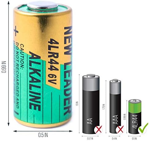 Baterías para Collar Antiladridos GoodBoy 5 Piezas 6V Alcalinas 4LR44 (PX28A, A544, K28A, V34PX) - imagen 2