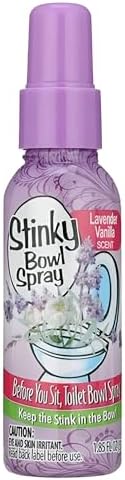 Paquete de 4 Sprays Ambientadores para Inodoro Poo Be Gone, Aroma Lavanda Vainilla y Cítricos Frescos, Inhibidor de Olores 1.85oz - imagen 5