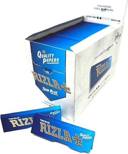 Papel para enrollar cigarrillos Rizla Blue Regular - Paquete de 10 unidades - imagen 1