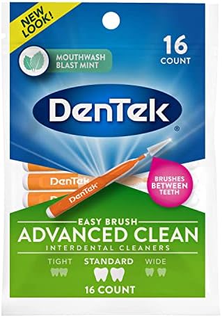 DenTek Easy Brush - Paquete de 16 cepillos - 2 unidades - imagen 1