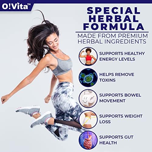 O!VITA Limpieza y Desintoxicación de 15 Días, Apoya la Salud Digestiva y del Colon, Fórmula Especial con Probióticos y Hierbas como Senna y Cascara - imagen 2