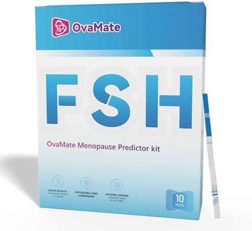 Prueba Rápida de Menopausia, Test de Hormona FSH para Mujeres en Casa, Tiras de Test de Equilibrio Hormonal con Sensibilidad Óptima, APP Calculadora - imagen 7
