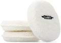 Aplicador de Aceite y Cera CLARK'S de 3.5 Pulgadas, Paquete de 3, Almohadillas de Microfibra y Esponja Reutilizables para Tablas de Cortar y - imagen 1