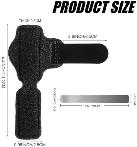 Férulas para Dedos de los Pies - Corrector Ajustable para Lesiones, Fracturas y Esguinces - 2 Piezas para Hombres y Mujeres - imagen 2