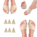 Xieyaxie 6 Piezas de Férulas Ortopédicas para Juans y Almohadillas Correctoras | Cojines de Gel para Alivio del Dedo Gordo | Calcetas y Almohadillas - imagen 1
