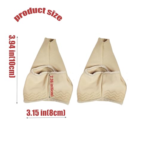 Xieyaxie 6 Piezas de Férulas Ortopédicas para Juans y Almohadillas Correctoras | Cojines de Gel para Alivio del Dedo Gordo | Calcetas y Almohadillas - imagen 5