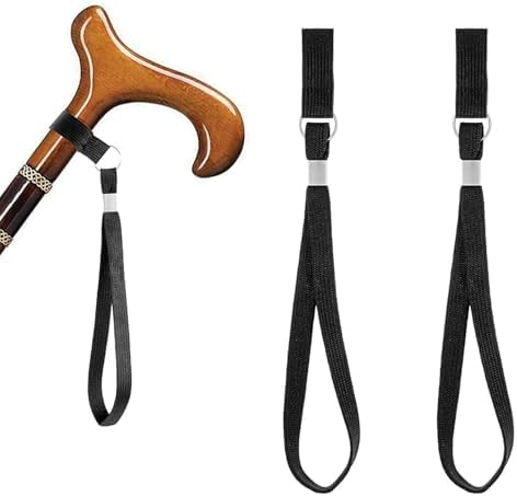 Correas Ajustables para Bastones DreamAug - Paquete de 2, Ideal para Personas Mayores y Rehabilitación, Compatible con Bastones y Andaderas - imagen 1