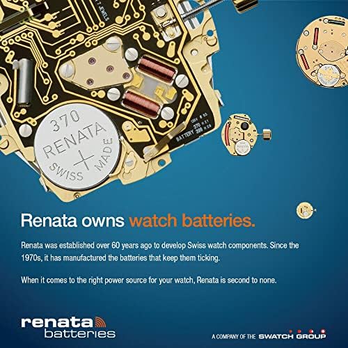 Baterías Renata 377 SR626SW - Batería de Reloj de Óxido de Plata 1.55V (Paquete de 10) - imagen 3