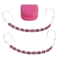 Juego de 2 Piezas de Brackets Falsos para Decoración Dental con Alambres Metálicos, Soportes y Bandas Ortodónticas, Ideal para Ortodoncistas y - imagen 1